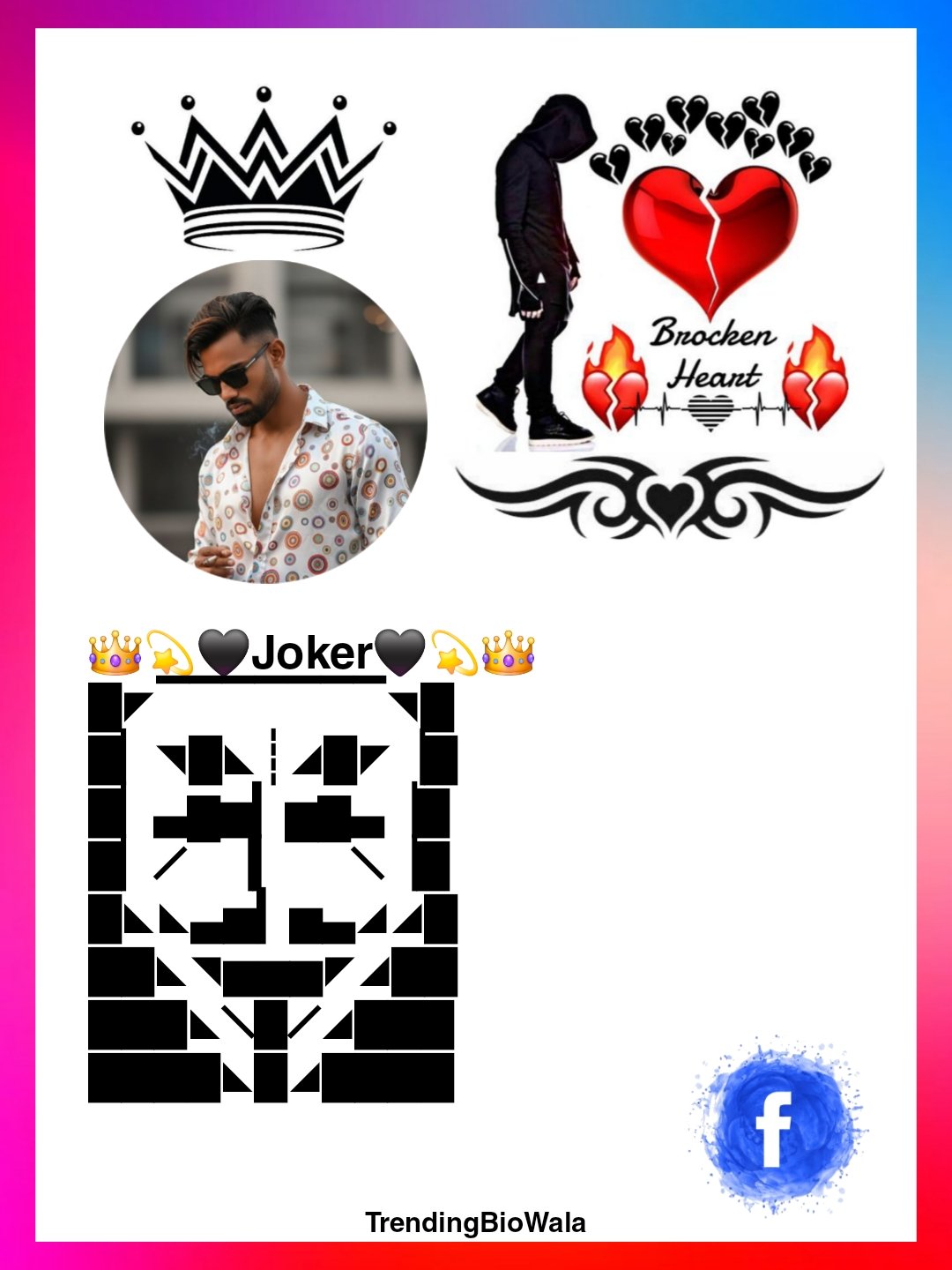 Stylish Bio For FB