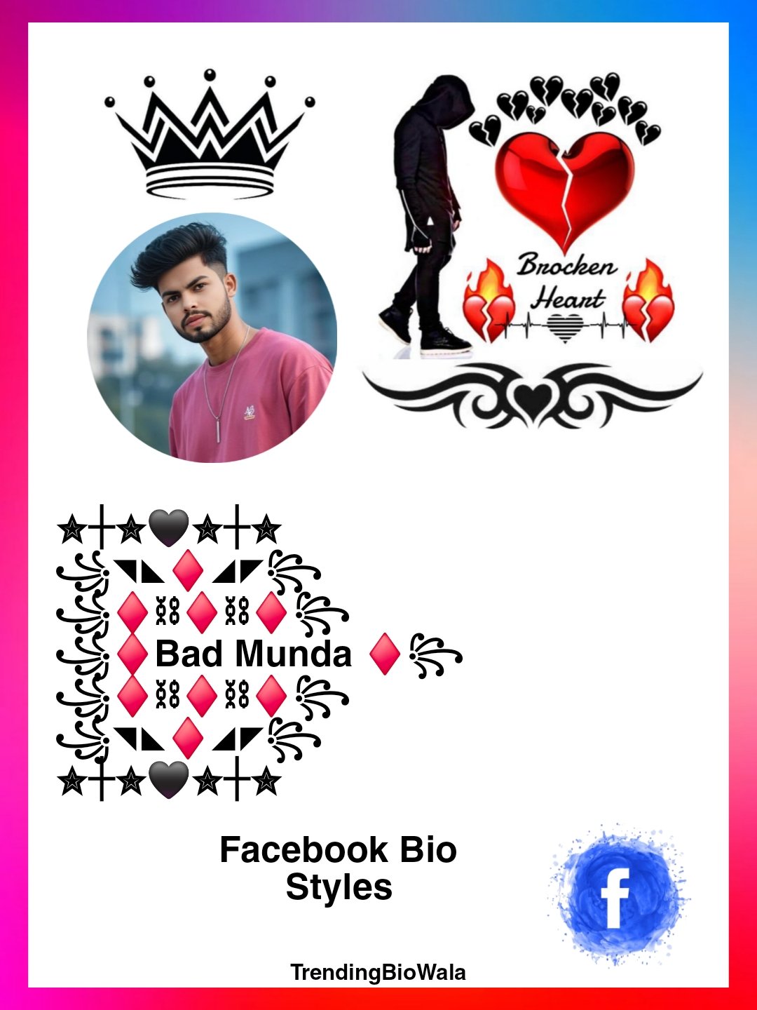 Facebook Bio Styles