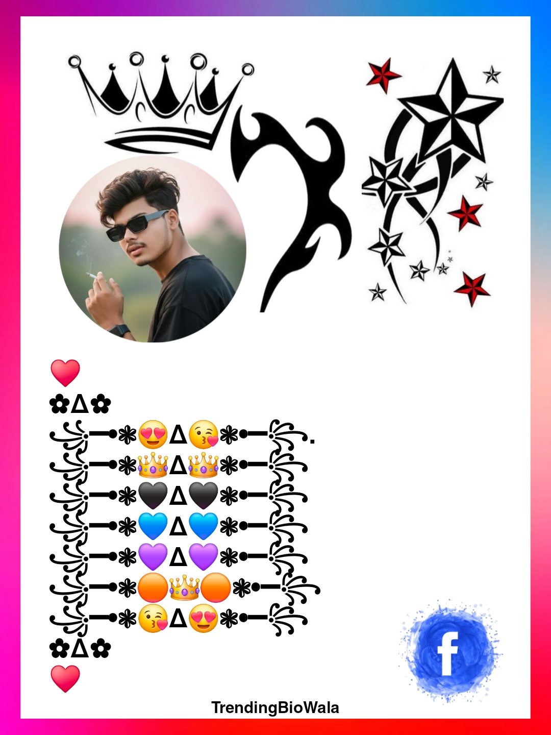 Facebook Vip Stylish Bio