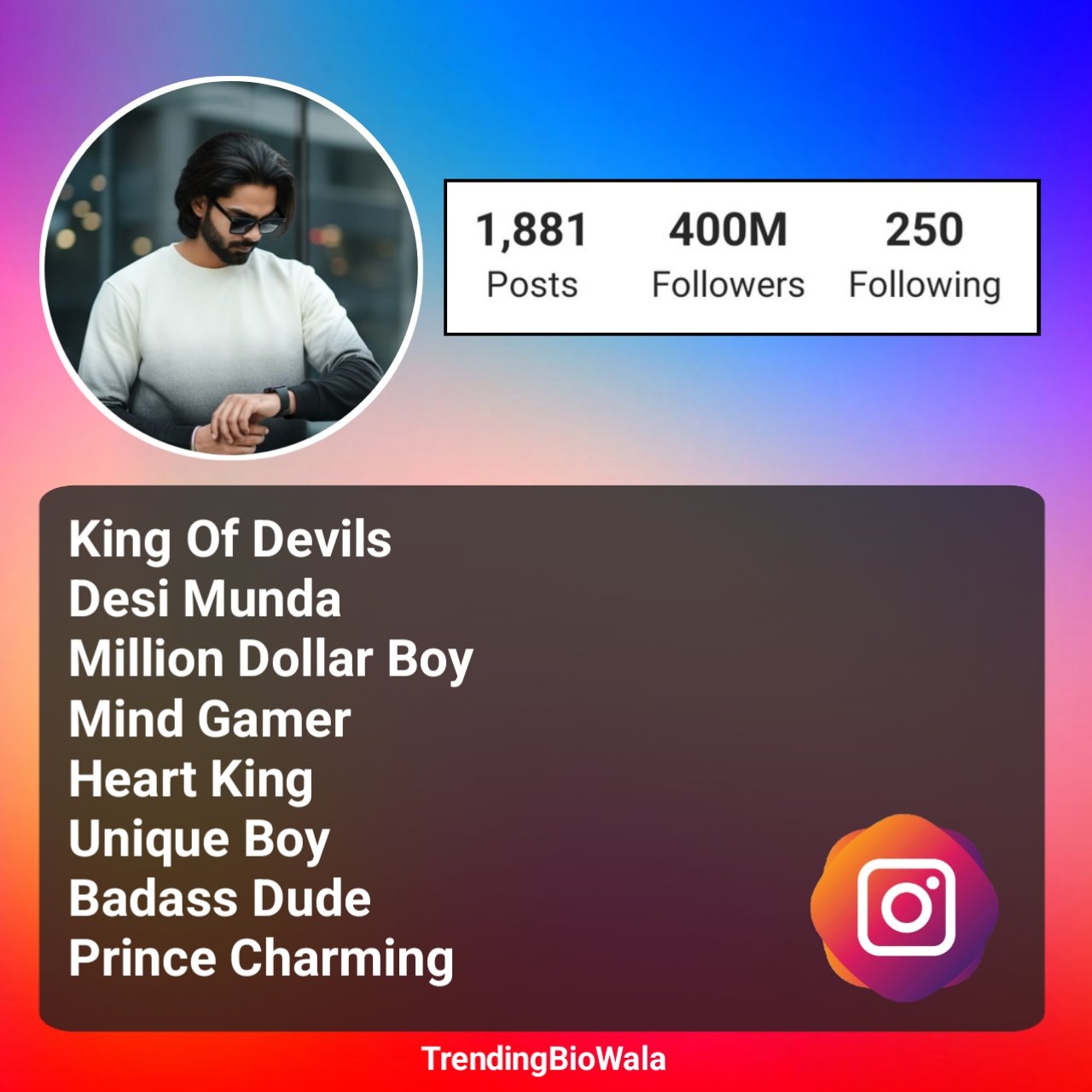 Simple Username For Instagram For Boy